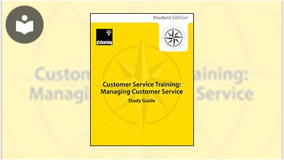 Book cover for "Customer Service Training: Managing Customer Service"